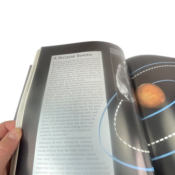 Voyage Through The Universe: Moons And Rings Hardcover Book 1990 - Picture 12 of 13